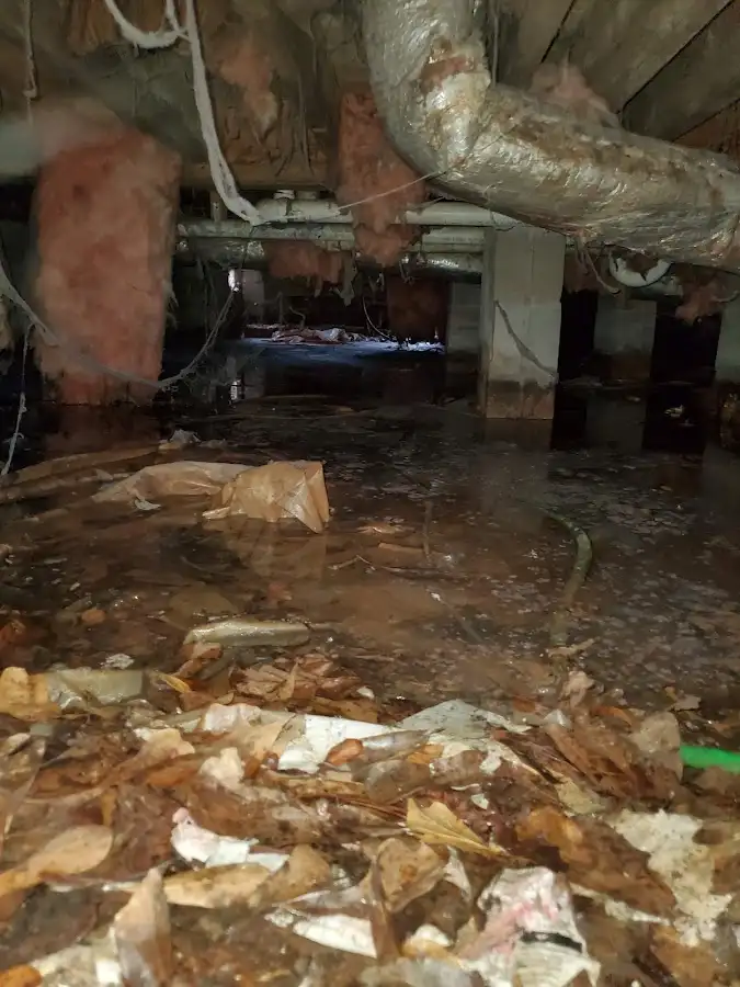 Crawl space flood assessment for Leak Detection & Repair in Omaha